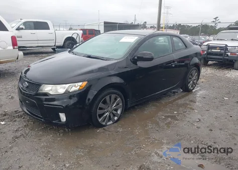 2012 Kia Forte Koup Sx from USA, damaged, VIN KNAFW6A36C5621350